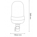 ZWAAILICHT FLEXIBELE HALOGEEN 12V/24V